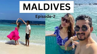 Maldives Vlog  Part-2  Amaya Kuda Rah Beach Villa with pool | Complimentary Anniversary Decoration