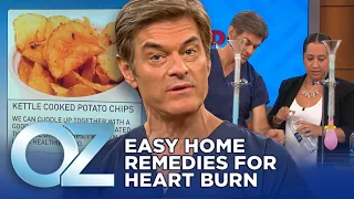 At Home Heart Burn Remedies | Oz Health