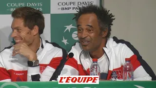 Noah «Benoît Paire ne peut pas casser plus de trois raquettes par set» - Tennis - Coupe Davis