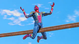 GTA 5 SPIDERMAN Ragdolls Compilation (Euphoria Physcis Showcase) Long Video 12