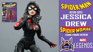 Marvel Legends JESSICA DREW SPIDER-WOMAN Retro Spider-Man Wave 2023 Comic Figure Review