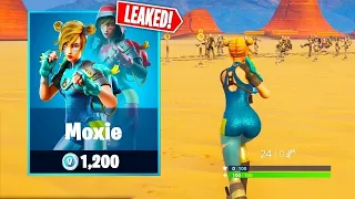 Fortnite moxie skin combos and gameplay
