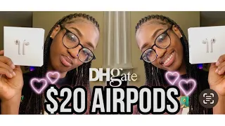 $20 AirPods Unboxing Review From Dhgate : Links Included ✨