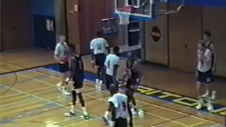 Charles Barkley Dunks on Karl Malone 1992 Dream Team practice#olympics #dreamteam#dunk #nba