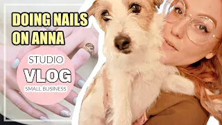 NAIL STUDIO VLOG #23 | Doing nails on Anna! | Talking about age policies for nail salons