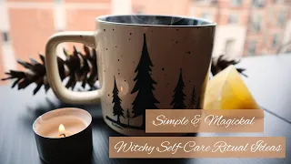 4 Simple Witchy Self-Care Ritual Ideas ☕