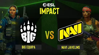 BIG EQUIPA vs NAVI Javelins | Map 2 Inferno | ESL Impact Valencia 2022 - Group A