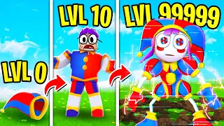 AMAZING DIGITAL CIRCUS TOWER DEFENSE In ROBLOX!? (MAX LEVEL UNLOCKED)