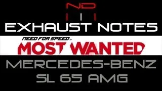 (NFS MW 2012) Mercedes-Benz SL 65 AMG Exhaust Notes