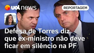 Bolsonaro fica em silêncio na PF, mas Anderson Torres deve falar, diz defesa | Carla Araújo