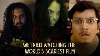 Watching The Scariest Horror Movie In The World | Ok Tested