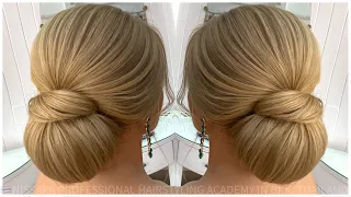 The Best Cute hairstyle idea/Chignon loose/Nissara HairstylistThailand