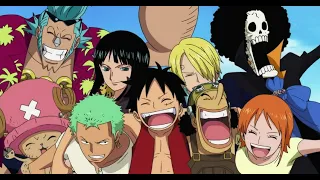 One piece 4Kids Opening extended (Including Robin, Franky, Brook, & Jinbei) fan auido edited