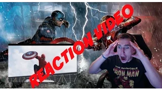 Captain America Civil War trailer 2 Reaction | HOLY F%CK SPIDERMAN!