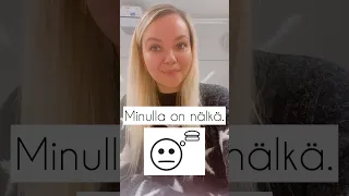 Некоторые выражения с конструкцией Minulla on 🇫🇮 # #финскийязык #финляндия #финский