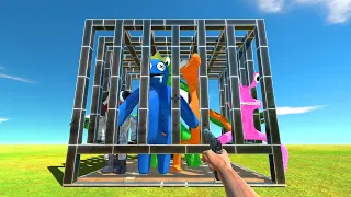 FPS Rescue X5 Rainbow Friends - Animal Revolt Battle Simulator