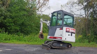 1999 Bobcat 322 Mini Excavator Demo