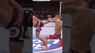 Barao vs Wineland spinning back kick #shorts