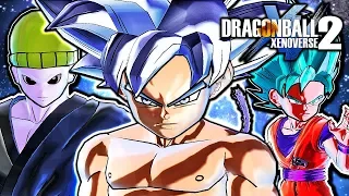 Dragon Ball Xenoverse 2 PC: What If GT Kid Goku Ultra Instinct Vs Teen Jiren DLC Mod Pack Gameplay