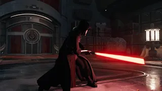 Darth Revan Fights a Jedi During the Mandalorian War