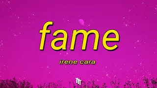Irene Cara - Fame (Lyrics) | I'm gonna live forever