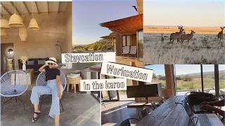 TRAVEL VLOG| STAYCATION IN THE ECO KAROO LODGE| South African Youtuber