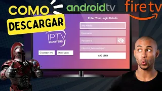 Como descargar e instalar IPTV Smarters en Android TV FireStick y FireTV 2023 tutorial