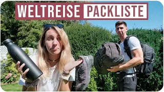 WELTREISE PACKLISTE • Update & Tipps nach 1 Jahr Backpacking