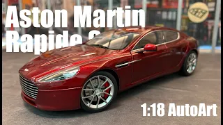 Aston Martin Rapide S 2015 Diavolo Red 1:18 Autoart