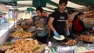 Indian Street Food in London Compilation: "Street Food Royalty" at Alchemy may make you feel hungry.