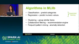 Spark+AI Summit 2018 - Machine Learning for the Spark Developer