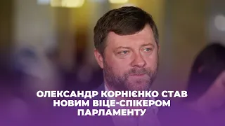 Олександр Корнієнко став новим віце-спікером парламенту