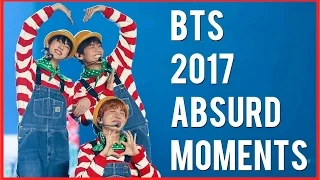 BTS 2017 ABSURD MOMENTS Pt.5 - Try Not to Laugh Challenge!