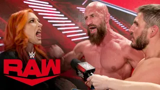 Becky Lynch crashes #DIY's celebration: Raw exclusive, March 18, 2024