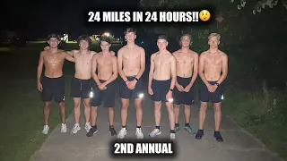 RUNNING 1 MILE EVERY HOUR FOR 24 HOURS 2.0!!