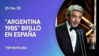 "Argentina 1985" brilló en los premios Platino de España