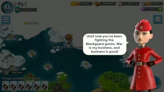 Guide how to beat war factory lvl 45 ( level 45 ) destroyed by 35 lvl player boom beach