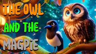 The Owl and the Magpie | FairyTale | Kids Story | Children's Story | Conchy World