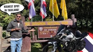 I DROVE TO THE HIGHEST MOUNTAIN IN THAILAND (Doi Inthanon) + Mon Jam, Mae Rim tour | THAILAND VLOG