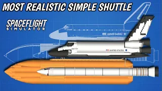 How To Build Own Space Shuttle In Spaceflight Simulator Realistic Blueprint
