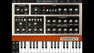 SYNTRONIK for iOS - The MEMORY V Instrument - FULL Demo for the iPad