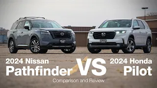 2024 Honda Pilot vs 2024 Nissan Pathfinder | Comparison & Review