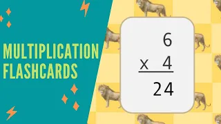 Multiply by 6 | Multiplication Facts for Kids | Math Game | 6 Times Table