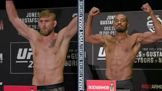 UFC 232 Weigh-Ins: Jon Jones, Alexander Gustafsson Make Weight - MMA Fighting