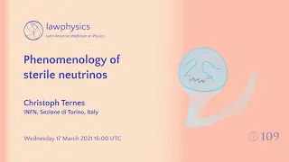 Christoph Ternes: Phenomenology of sterile neutrinos