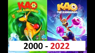 Evolution of Kao the Kangaroo (2000 - 2022)