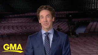 Pastor Joel Osteen shares what it was like to lead Sunday service without an audience | GMA