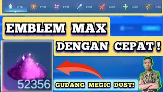 CARA CEPAT MENAIKAN LEVEL EMBLEM MAX (Mobile legends)