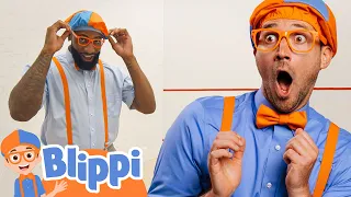 Blippi x Andre Drummond! - Basketball! | Blippi - Kids Playground | Educational Videos for Kids