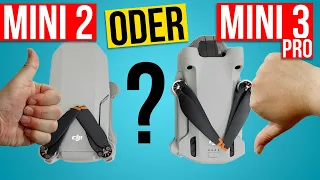 DJI Mini 3 Pro oder DJI Mini 2 ? Lohnt sich das Upgrade? Welche Drohne soll ich kaufen?